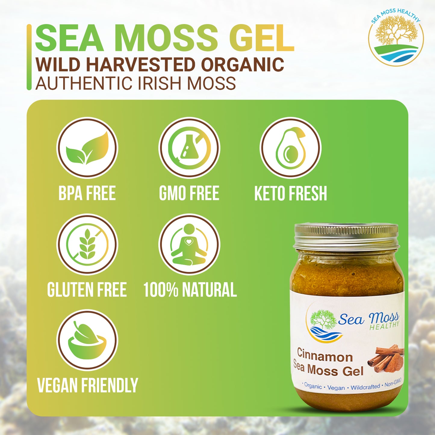 Cinnamon Sea Moss Gel