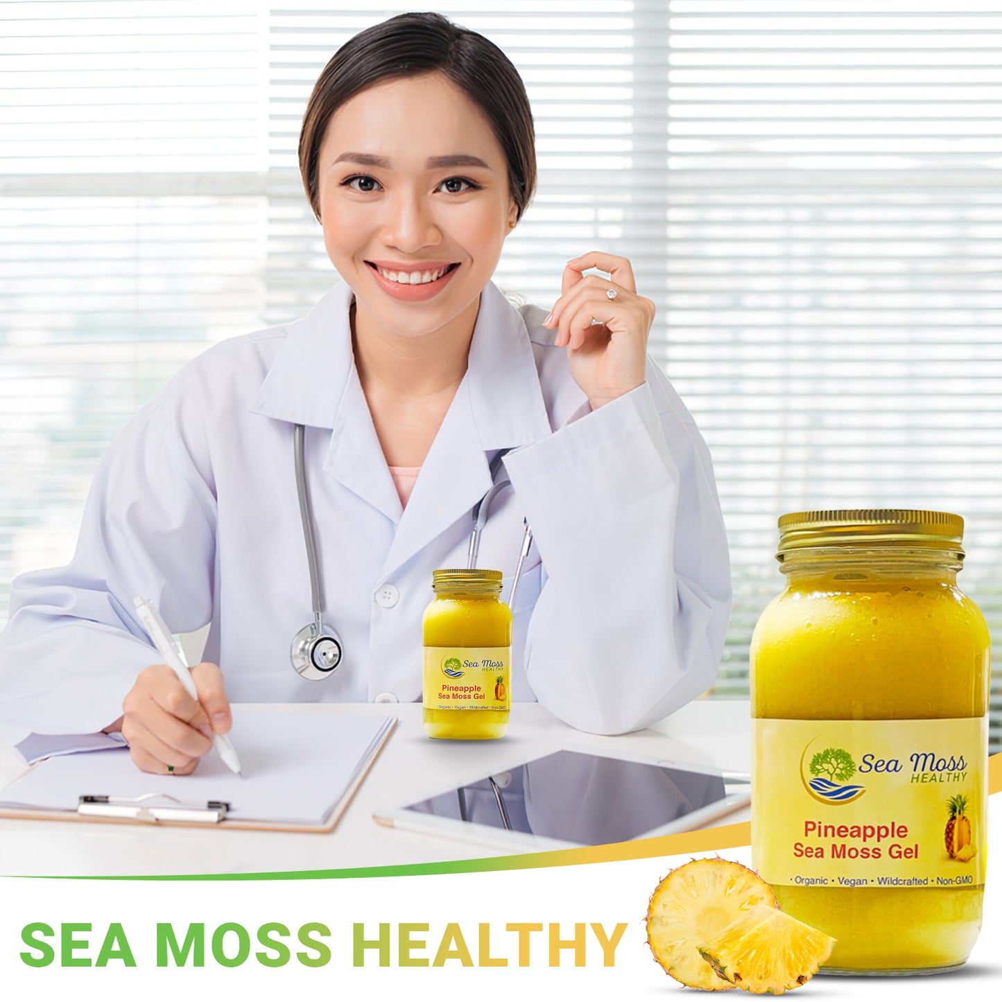 Pineapple Sea Moss Gel